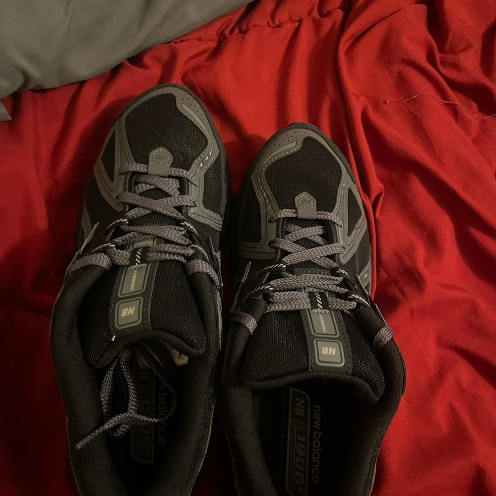Black and grey 1906R new balances